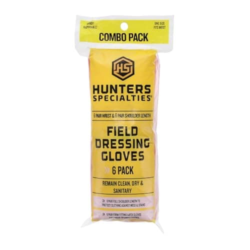 Hunters Specialties Field Dressing Gloves Combo Pack