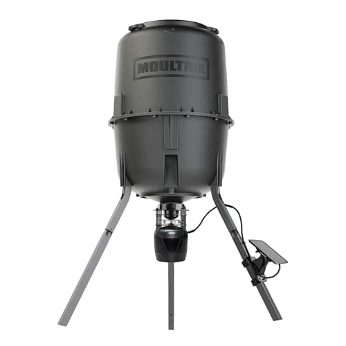 Moultrie Deer Feeder Connected (250 lb, cellular tripod)