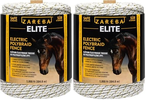 Zareba Elite Electric Polybraid (1,000 ft, 2-pack)