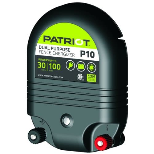 Patriot P10 Dual Purpose Fence Energizer